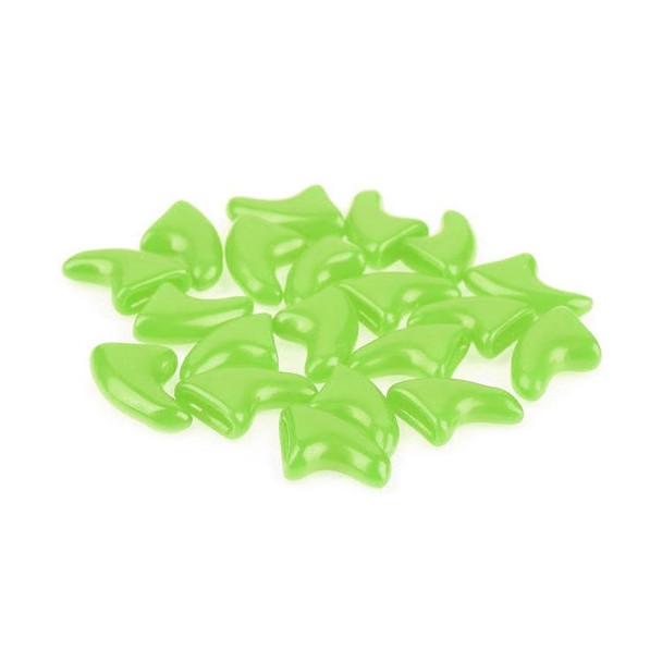 20 PCS Silicone Soft Cat Nail Caps / Cat Paw Claw / Pet Nail Protector/Cat Nail Cover, Size:L(Green)