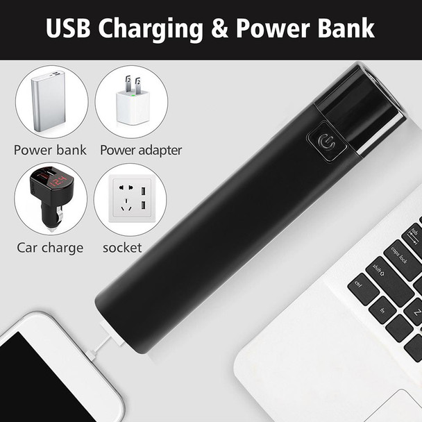 Rechargeable Flashlight and Power Bank