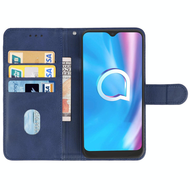 Leather Phone Case - Alcatel 1SE 2020(Blue)