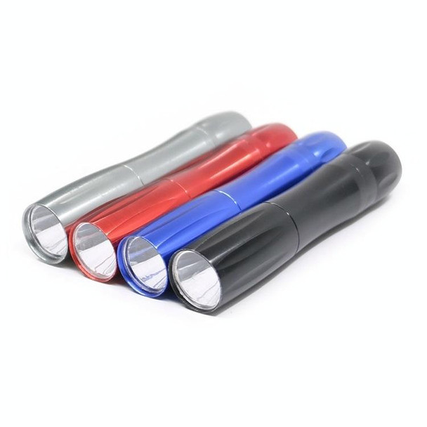 5 PCS Mini LED Strong Light Flashlight Household Outdoor Aluminum Alloy Keychain Flashlight Random Colour Delivery(Gift Box With Tail Rope)