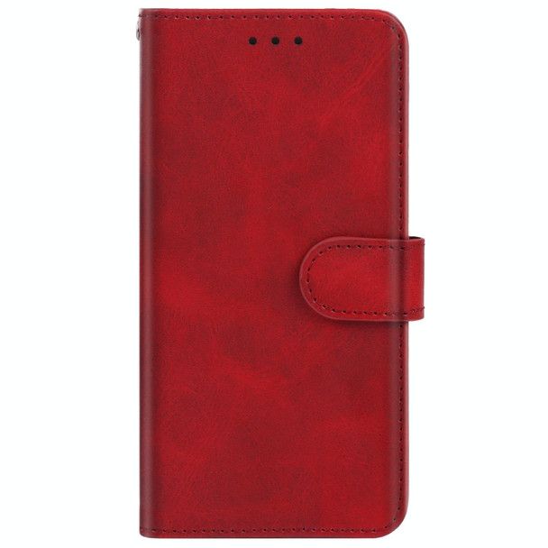 Leather Phone Case - Alcatel 3x 2019(Red)