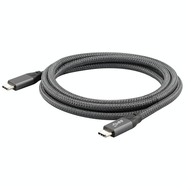 100W USB-C / Type-C Male to USB-C / Type-C Male Full-function Data Cable with E-mark, Cable Length:1.5m