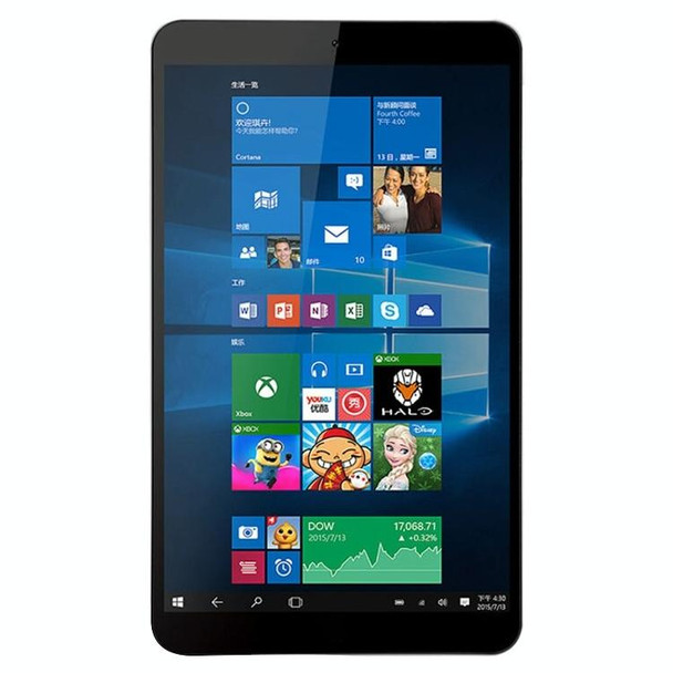 HSD8001 Tablet PC, 8 inch, 2GB+32GB, Windows 10, Intel Atom Z8350 Quad Core, Support TF Card & HDMI & Bluetooth & Dual WiFi (Black)