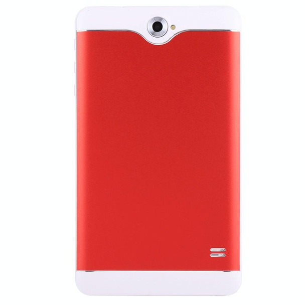 7.0 inch Tablet PC, 1GB+16GB, 3G Phone Call Android 6.0, SC7731 Quad Core, OTG, Dual SIM, GPS, WIFI, Bluetooth(Red)