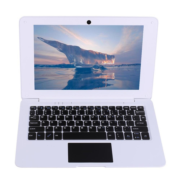 A64 10.1 inch Laptop, 2GB+32GB, Android 7.1,  Allwinner A64 Quad Core CPU 1.3Ghz, Support Bluetooth & WiFi & HDMI, EU Plug(White)