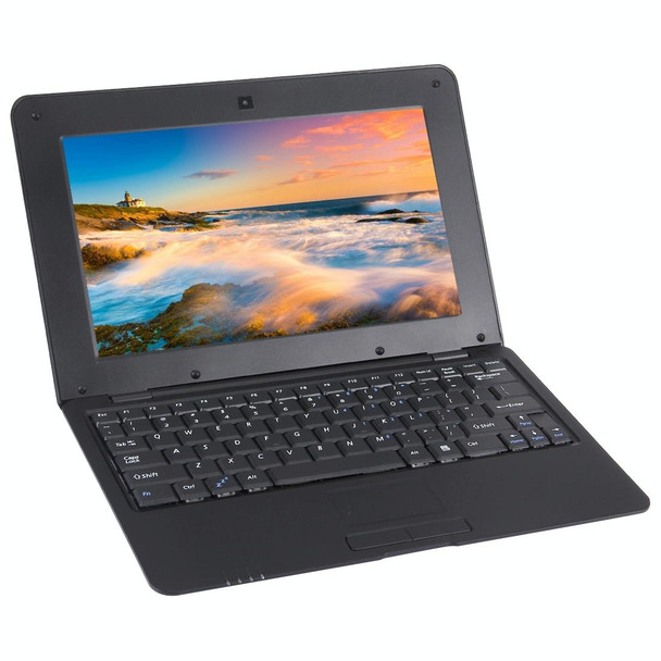 Netbook PC, 10.1 inch, 1GB+8GB, Android 6.0 Allwinner A33 Quad Core 1.5GHz, WiFi, USB, SD, RJ45(Black)