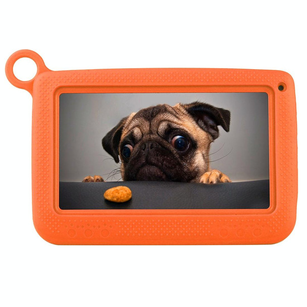 Astar Kids Education Tablet, 7.0 inch, 1GB+16GB, Android 4.4 Allwinner A33 Quad Core, with Silicone Case(Orange)