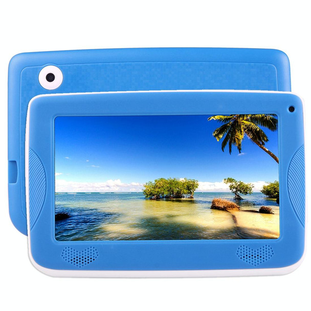 Astar Kids Education Tablet, 7.0 inch, 1GB+16GB, Android 4.4 Allwinner A33 Quad Core, with Silicone Case(Blue)