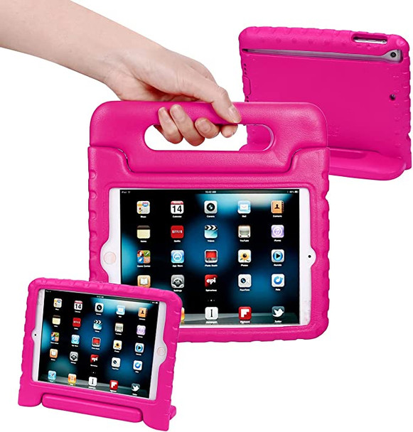 Promate Bamby.Air-Shockproof Impact Resistant Case  With Convertible Stand For iPad Air-Pink