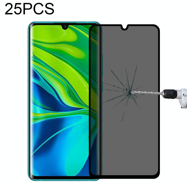 25 PCS Full Cover Anti-peeping Tempered Glass Film - Xiaomi Redmi Note 10 Pro