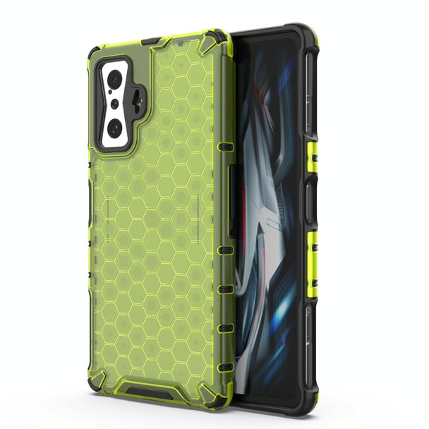 Xiaomi Redmi K50 Gaming Shockproof Honeycomb PC + TPU Case(Green)