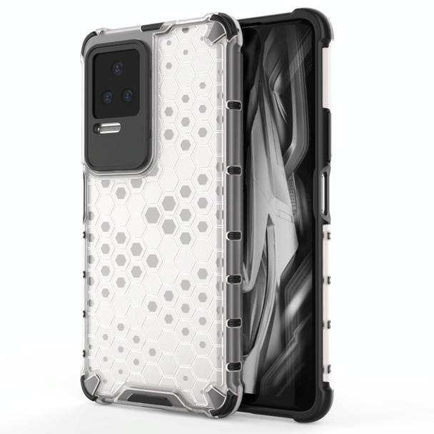 Xiaomi Redmi K50 Pro Shockproof Honeycomb PC + TPU Case(White)