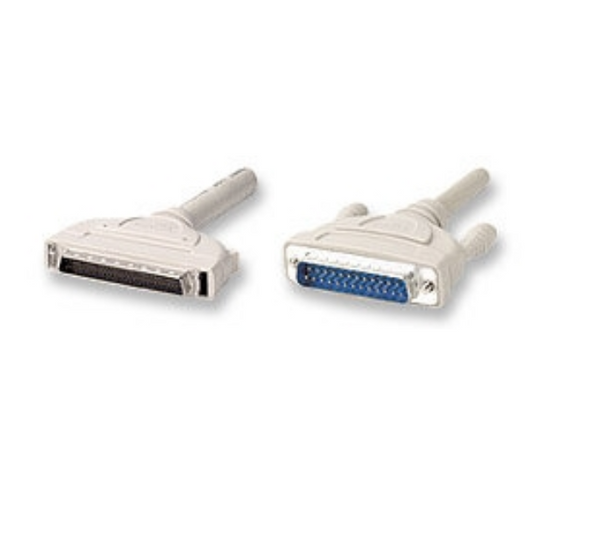 Manhattan Scsi Cable-Db68/Hpm To Db25M, 25Tp, 6Ft, (1,8 M) , Retail Box, Limited Lifetime Warranty