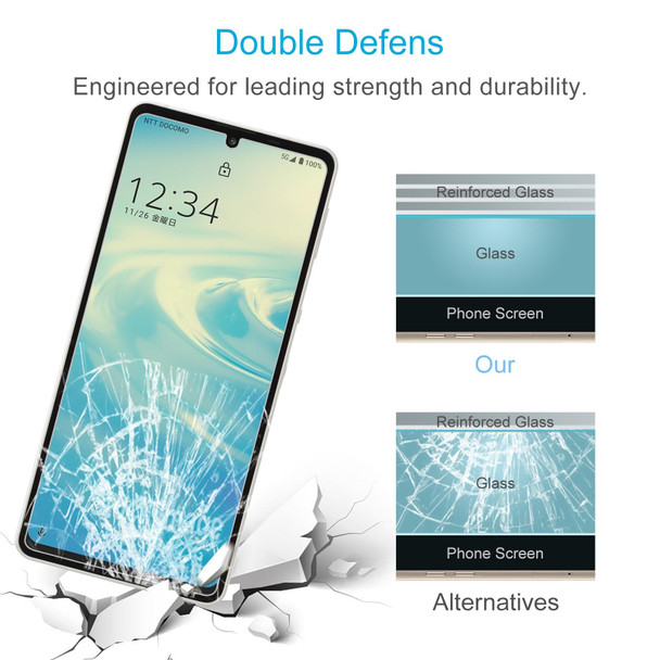 0.26mm 9H 2.5D Tempered Glass Film - Sharp Aquos Sense 6