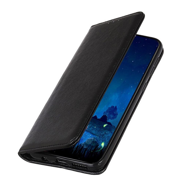 Xiaomi Poco X3 GT Magnetic Crazy Horse Texture Horizontal Flip Leather Case with Holder & Card Slots & Wallet(Black)