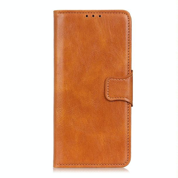 Xiaomi Redmi Note 8 2021 Mirren Crazy Horse Texture Horizontal Flip Leather Case with Holder & Card Slots & Wallet(Brown)