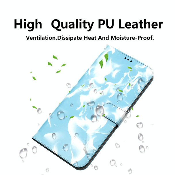Xiaomi Mi CC9 Pro/Note 10/Note 10 Pro Cloud Fog Pattern Horizontal Flip Leather Case with Holder & Card Slot & Wallet(Sky Blue)
