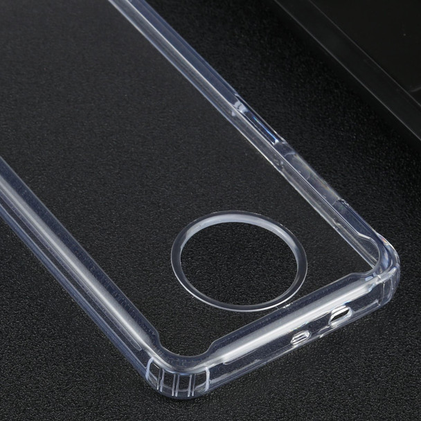 Xiaomi Redmi Note 9 5G / Note 9T 5G Four-corner Shockproof Transparent TPU + PC Protective Case