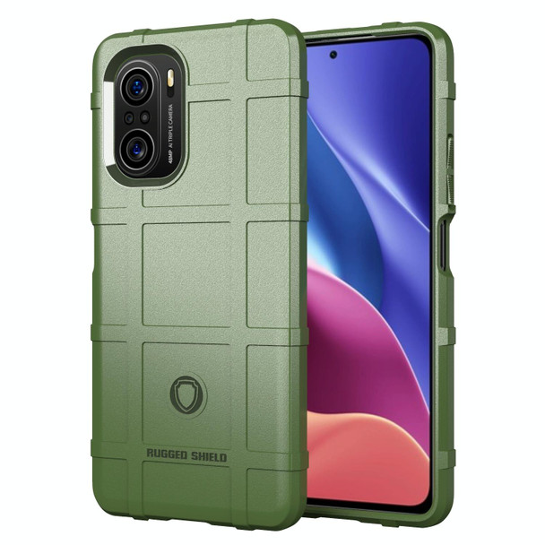 Xiaomi Redmi K40 Full Coverage Shockproof TPU Case(Army Green)