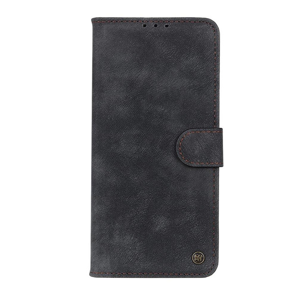 Xiaomi Redmi Note 9T 5G Antelope Texture Magnetic Buckle Horizontal Flip PU Leather Case with Card Slots & Wallet & Holder(Black)