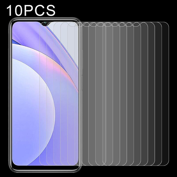 10 PCS - Xiaomi Redmi Note 9 4G 0.26mm 9H 2.5D Tempered Glass Film