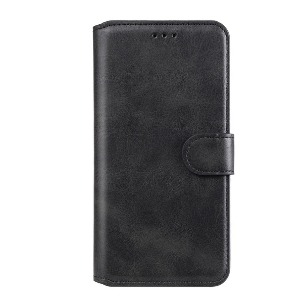 Xiaomi Redmi Note 9 Classic Calf Texture PU + TPU Horizontal Flip Leather Case, with Holder & Card Slots & Wallet(Black)