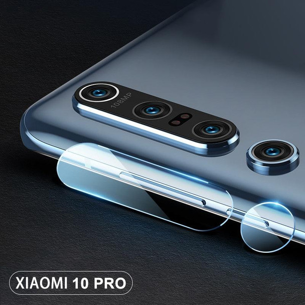 Mi 10 Pro 2pcs mocolo 0.15mm 9H 2.5D Round Edge Rear Camera Lens Tempered Glass Film