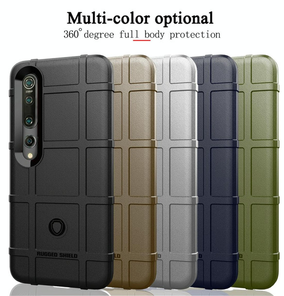 Xiaomi Mi 10 / Mi 10 Pro Full Coverage Shockproof TPU Case(Army Green)