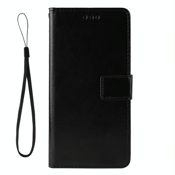 Xiaomi Redmi Note 8T Retro Crazy Horse Texture Horizontal Flip Leather Case with Holder & Card Slots & Photo Frame(Black)