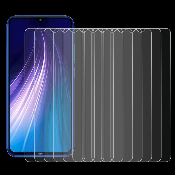 Xiaomi Redmi Note 8 2021 / Redmi Note 8 10 PCS 0.26mm 9H 2.5D Tempered Glass Film