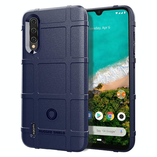 Full Coverage Shockproof TPU Case for Xiaomi Mi A3 Lite / Mi CC9 (Blue)