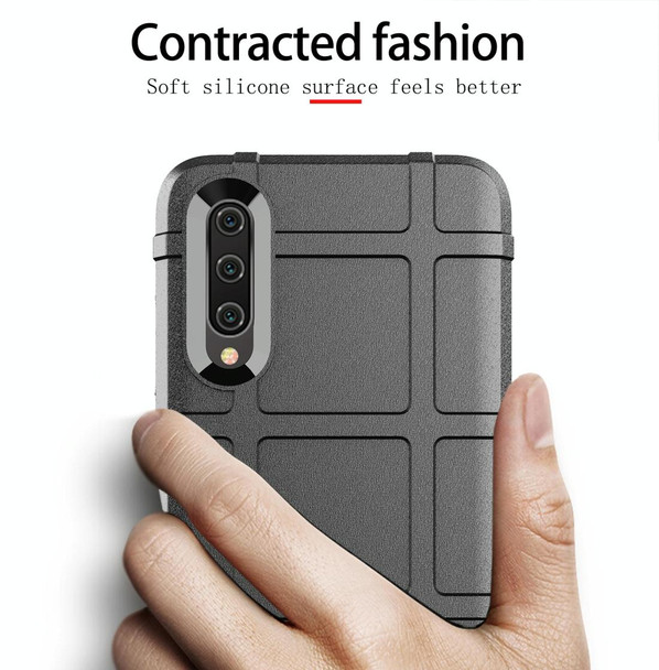 Full Coverage Shockproof TPU Case for Xiaomi Mi A3 Lite / Mi CC9(Black)