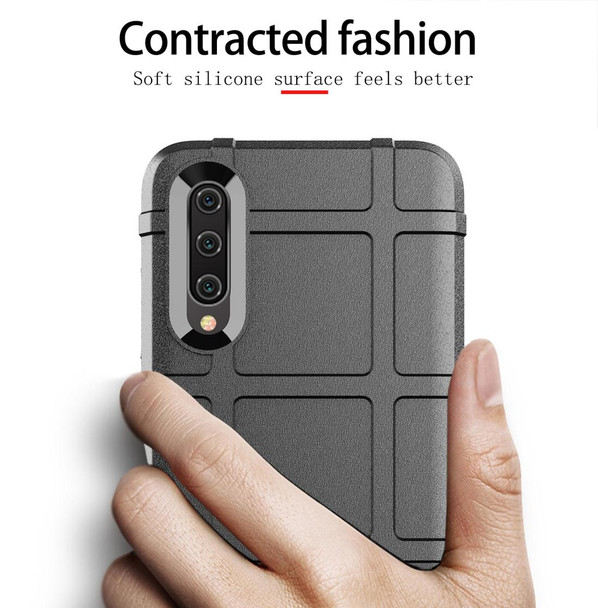 Full Coverage Shockproof TPU Case for Xiaomi Mi A3(Brown)