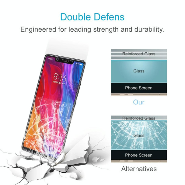 10 PCS 0.26mm 9H 2.5D Tempered Glass Film for Xiaomi Mi 8 SE