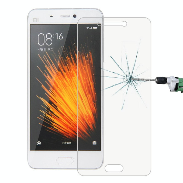 100 PCS for Xiaomi Mi 5 0.26mm 9H Surface Hardness 2.5D Explosion-proof Tempered Glass Screen Film