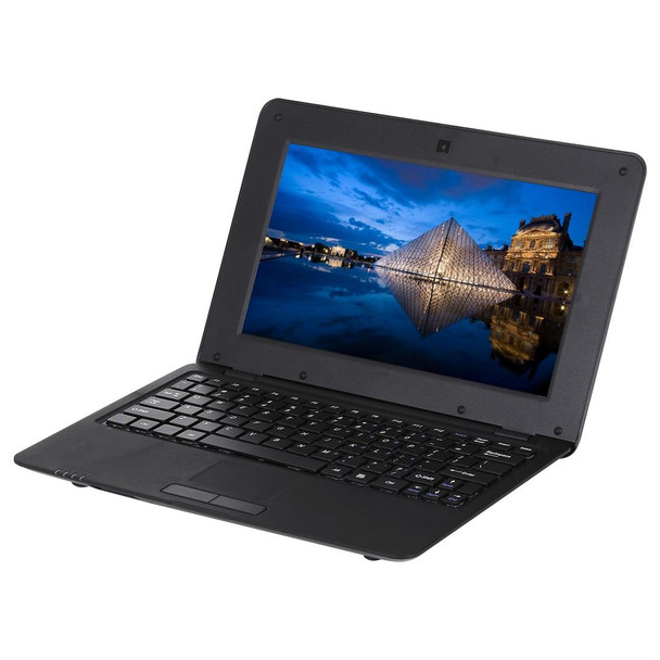 10.1 inch Notebook PC, 1GB+8GB, Android 6.0 A33 Dual-Core ARM Cortex-A9 up to 1.5GHz, WiFi, SD Card, U Disk(Black)