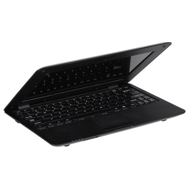 10.1 inch Notebook PC, 1GB+8GB, Android 6.0 A33 Dual-Core ARM Cortex-A9 up to 1.5GHz, WiFi, SD Card, U Disk(Black)