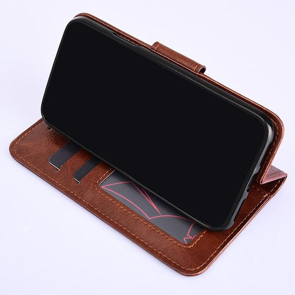 Xiaomi Redmi Note 10 Pro (China) Crystal Texture Horizontal Flip Leather Case with Holder & Card Slots & Wallet(Red)