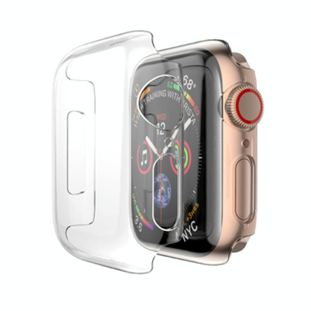 Apple Watch Series 6 & SE & 5 & 4 44mm Full Coverage PC Case(Transparent)