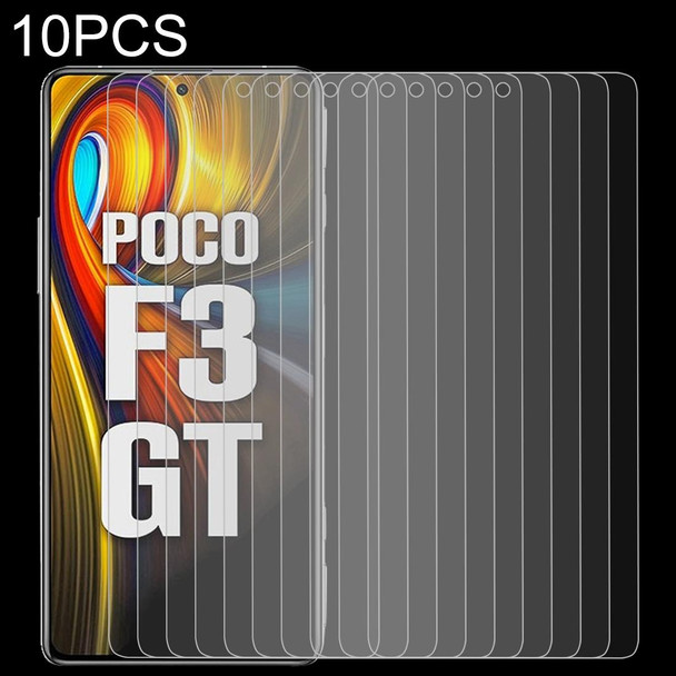 Xiaomi Poco F3 GT / Poco F4 GT 10 PCS 0.26mm 9H 2.5D Tempered Glass Film