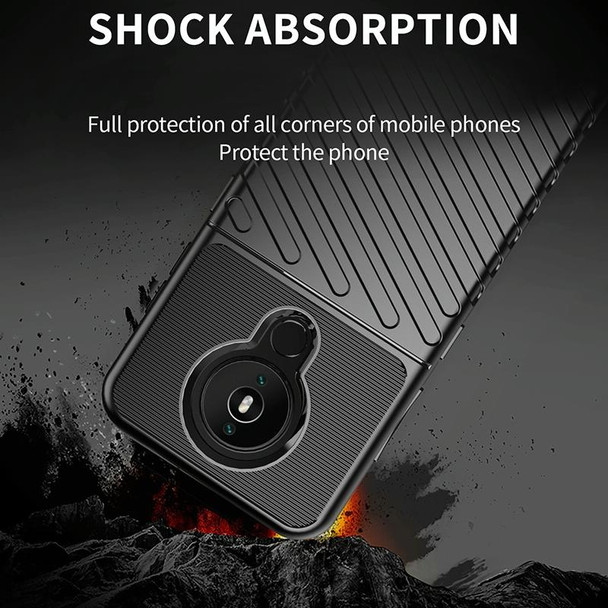 Nokia 1.4 Thunderbolt Shockproof TPU Protective Soft Case(Blue)