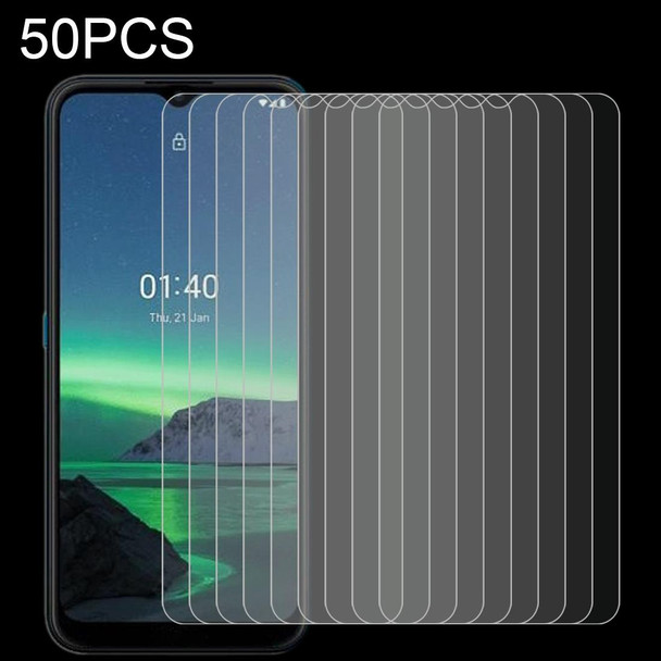 Nokia 1.4 50 PCS 0.26mm 9H 2.5D Tempered Glass Film