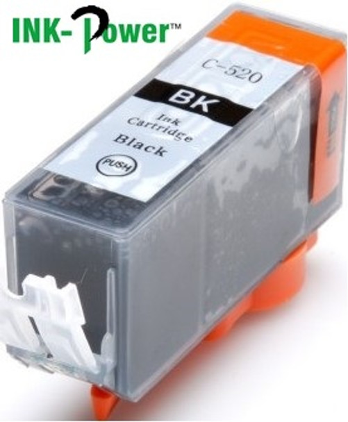 InkPower Generic Replacement Ink Cartridge for Canon PGI-520BK