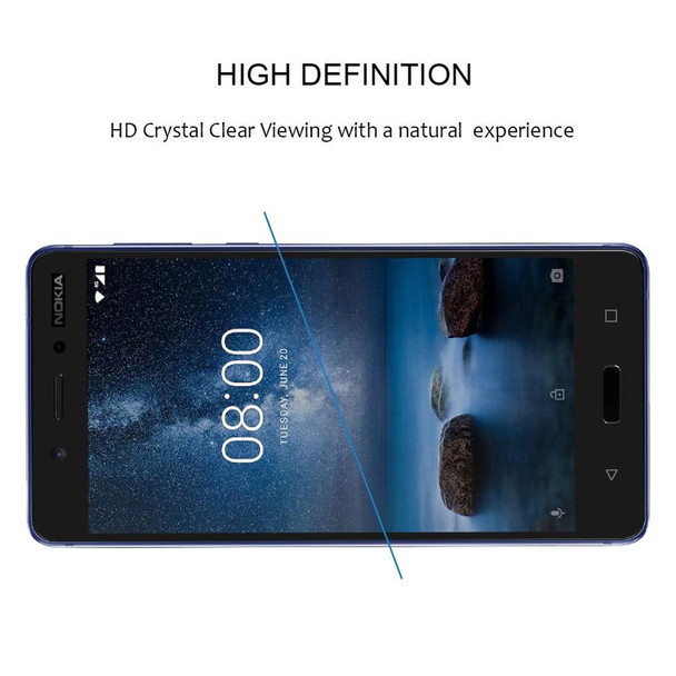 Full Glue Full Cover Screen Protector Tempered Glass film for Nokia  6.1 / 6 (2018) / 6 (2nd Gen)