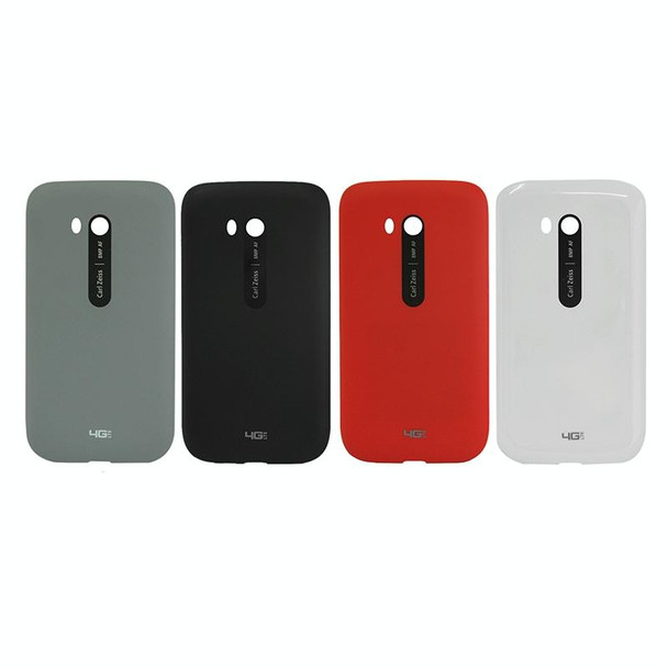 Smooth Surface Plastic Back Housing Cover for Nokia Lumia 822(Black)