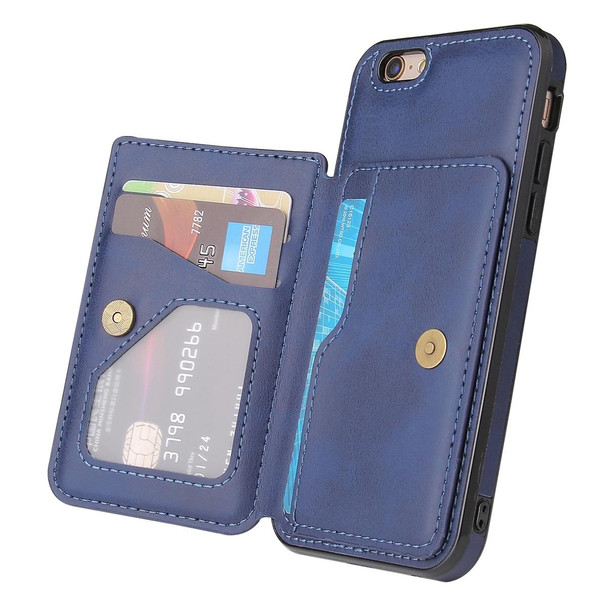 Calf Texture Magnetic Case - iPhone 6s / 6(Blue)