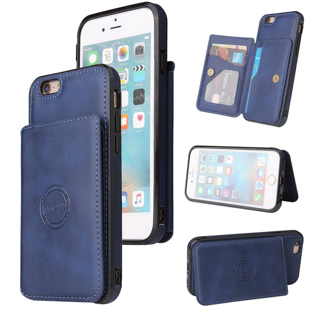 Calf Texture Magnetic Case - iPhone 6s / 6(Blue)