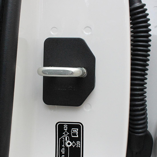 4 PCS Car Door Lock Buckle Decorated Rust Guard Protection Cover for SKOD Octavia 2015 Version Classic Octavia