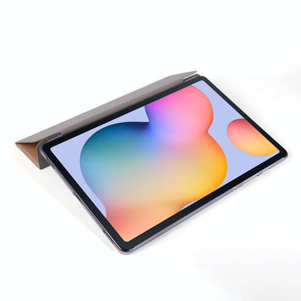 Samsung Galaxy Tab S8 / Tab S7 Silk Texture Flip Leather Tablet Case(Pink)