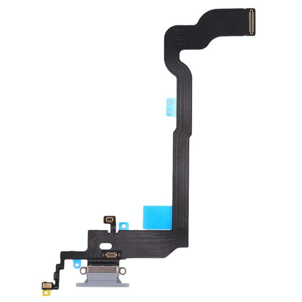 Charging Port Flex Cable for iPhone X (White)